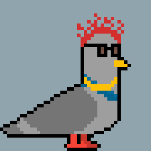 Crypto Pigeon Punk