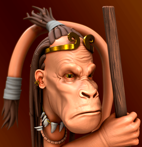 CryptoAnarchists #200/250 Monkey King