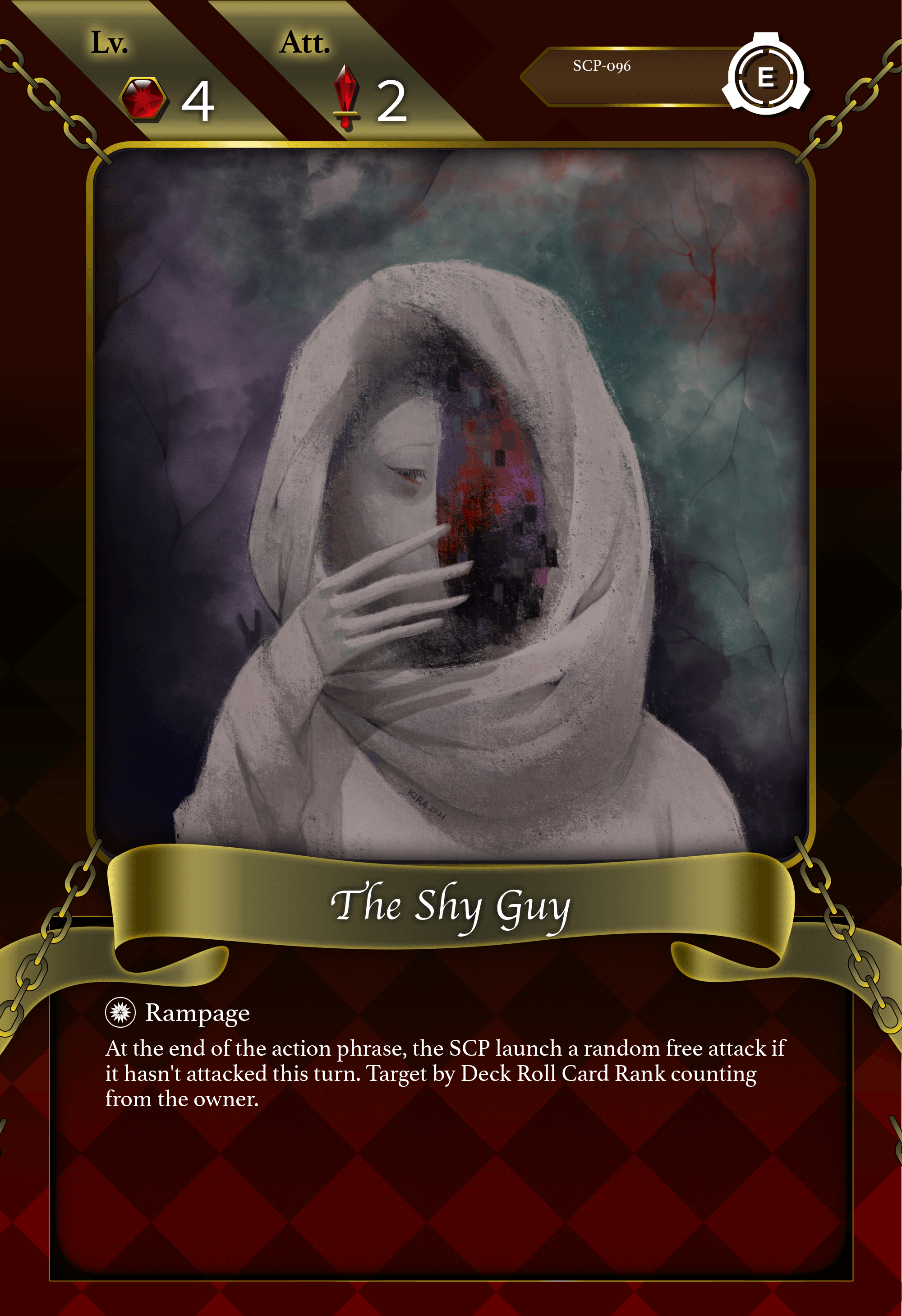 SCP-096 The Shy Guy Object Class: Euclid Greeting Card for Sale by  BeringerTwit