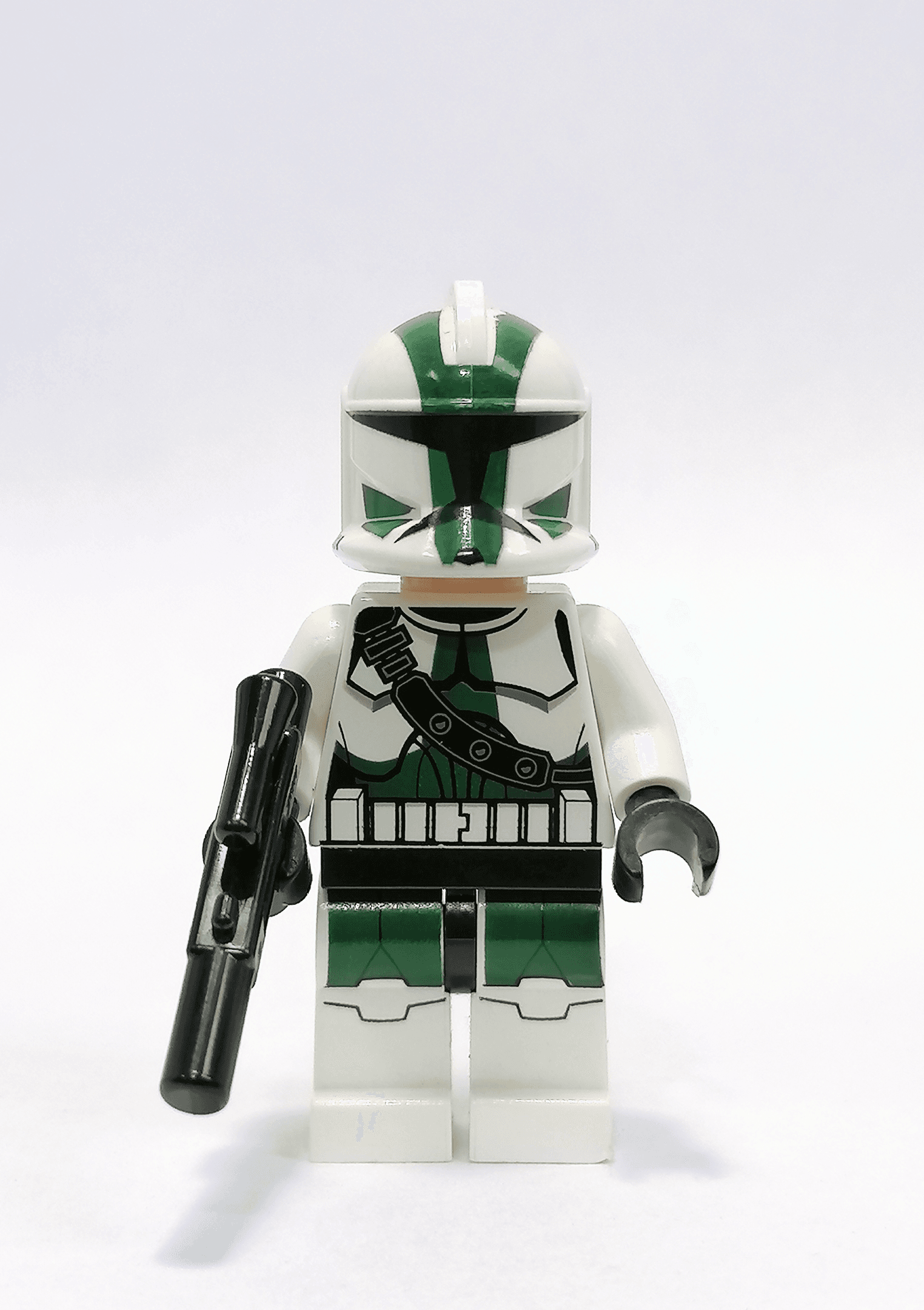 Lego Clone Commander Gree Phase I With Weapon Brick_Initiative Collection OpenSea