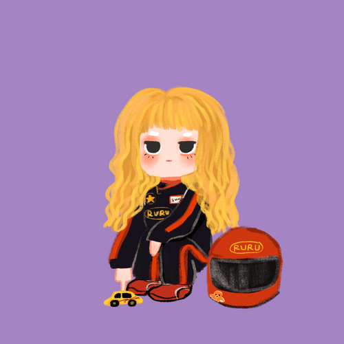 RURU race-car driver.