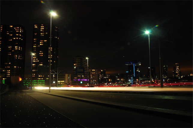 Angometa #17 - Night light trails