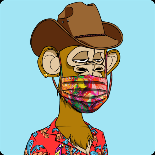 Covid Bored Ape #975