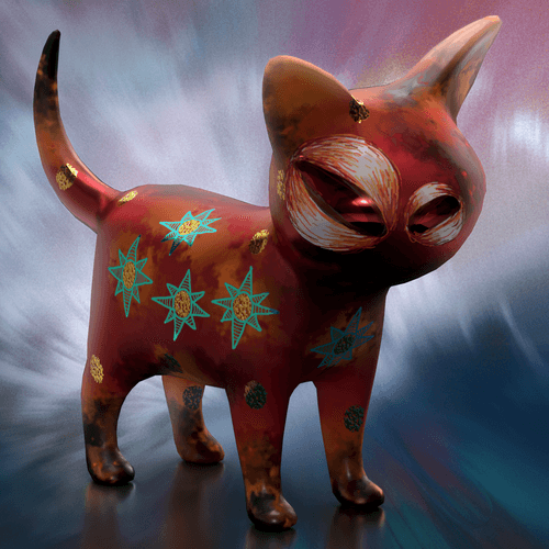 Metallic Cat #55