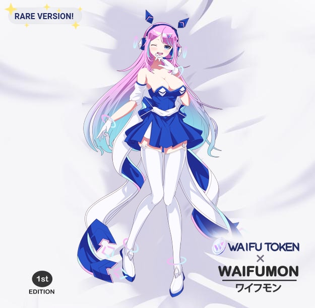 Waifumon and Waifu Token Collab - Rare- 1st Edition - ワイフモン