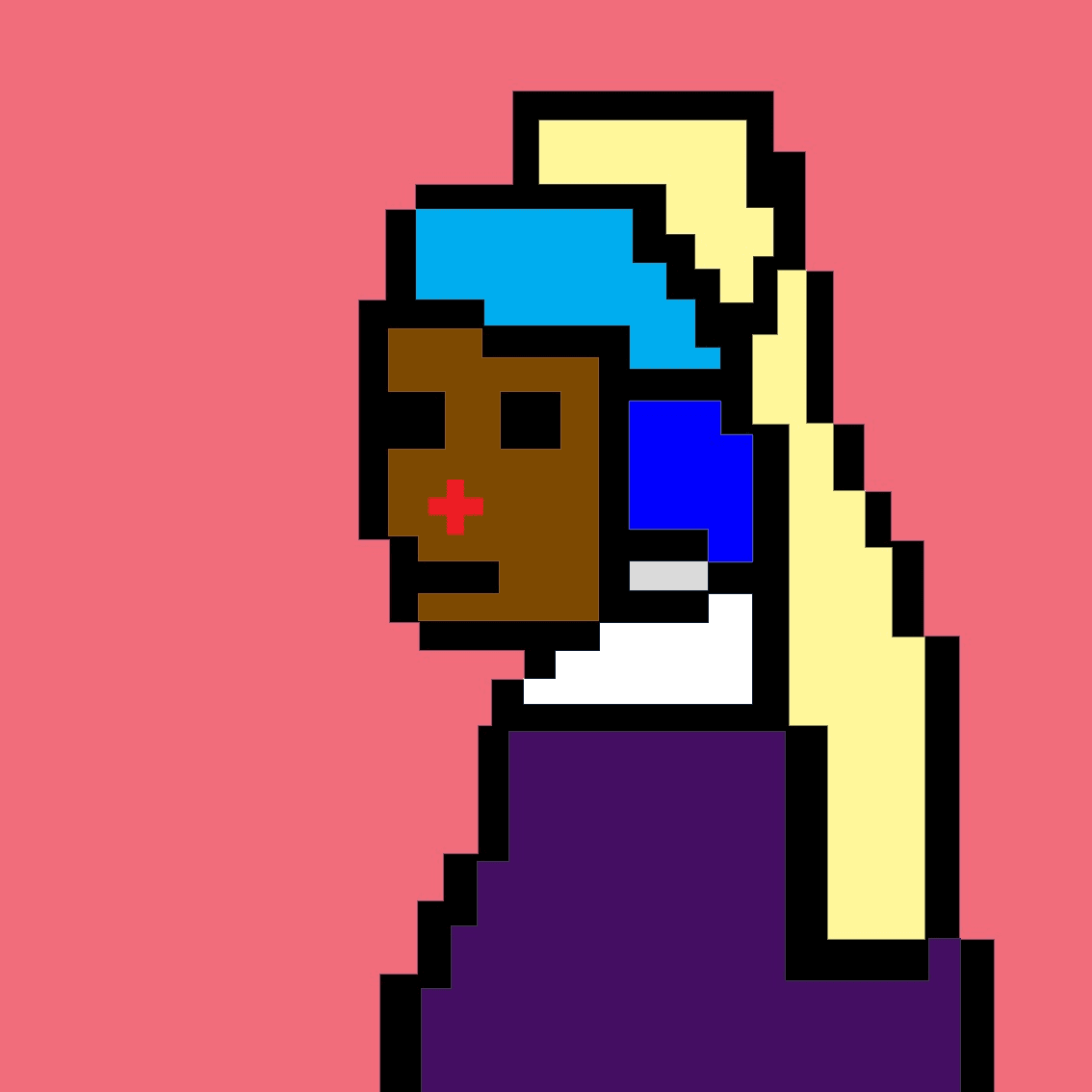 The Crypto Girl with a pearl earring #03
