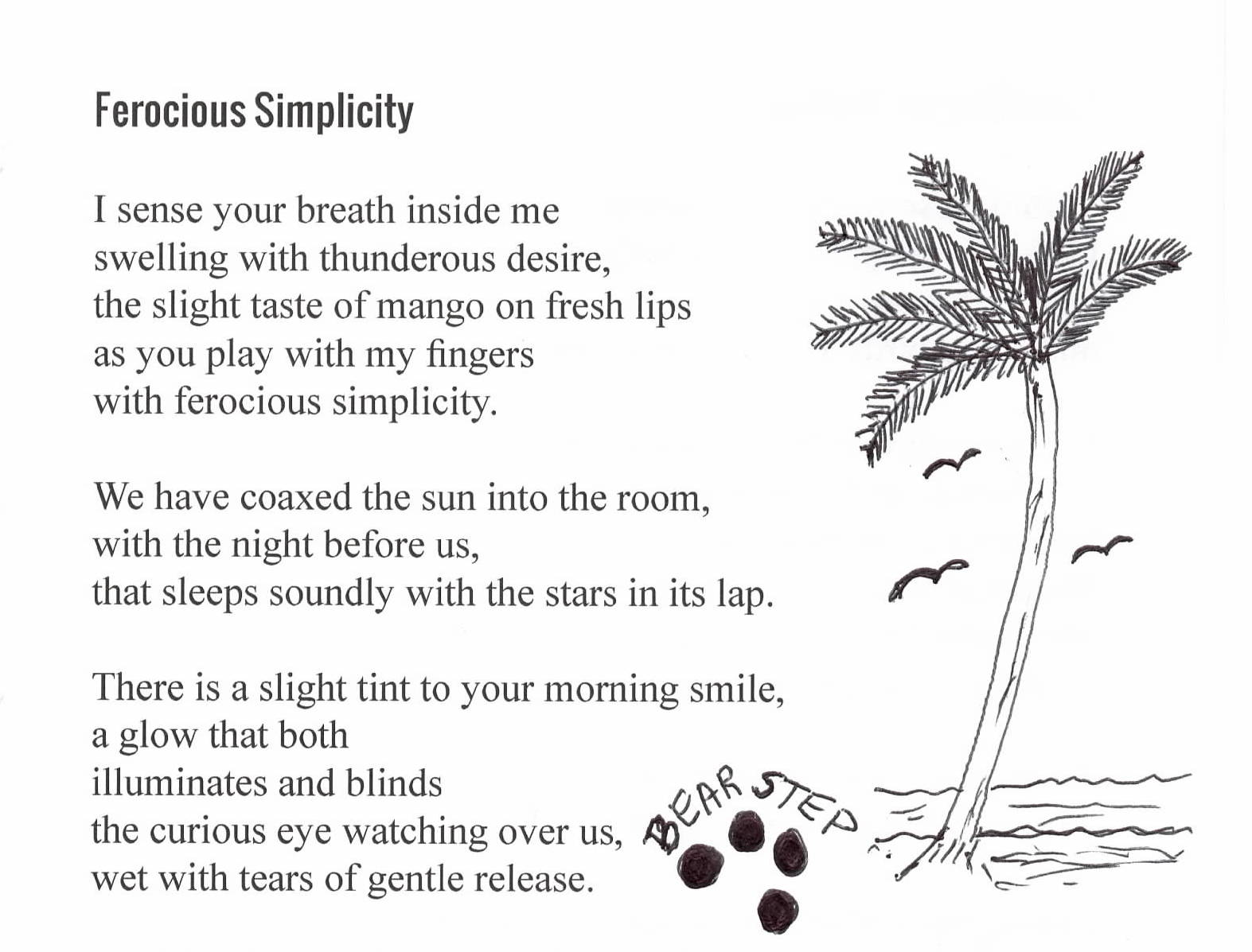 Ferocious Simplicity by Bear Step