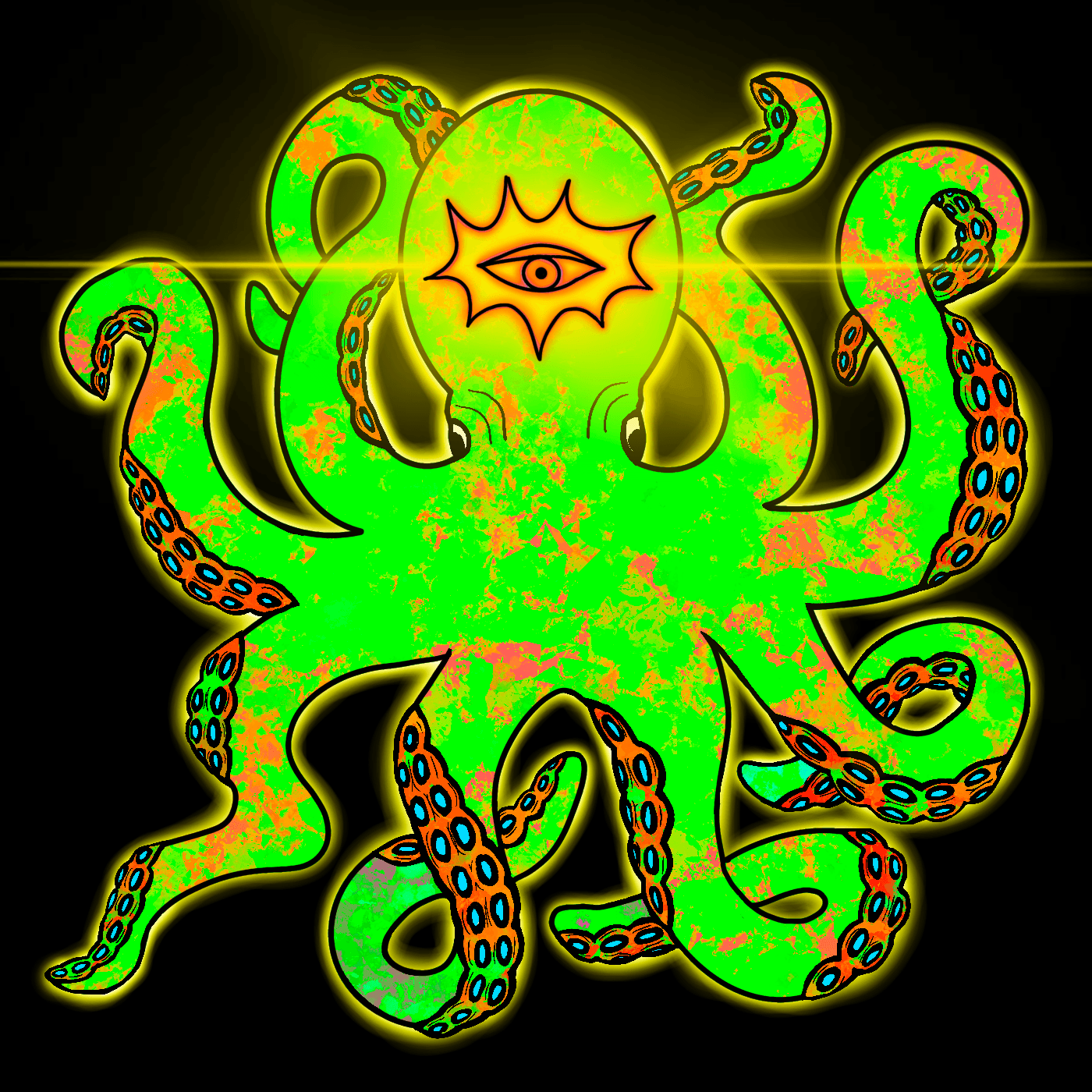 Third Eye Octopus #072