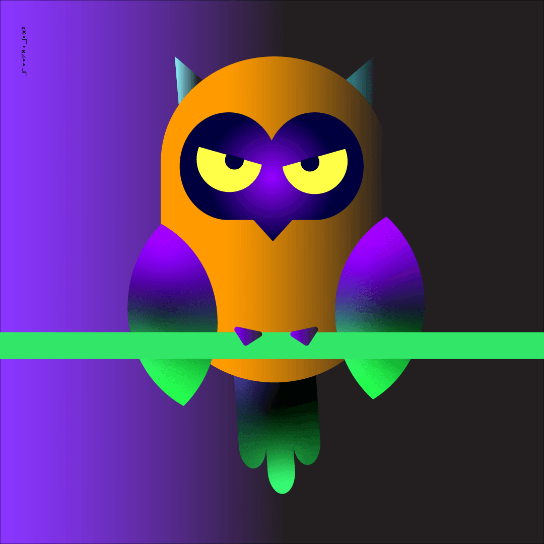 #29 Moon Light Owl 29/50