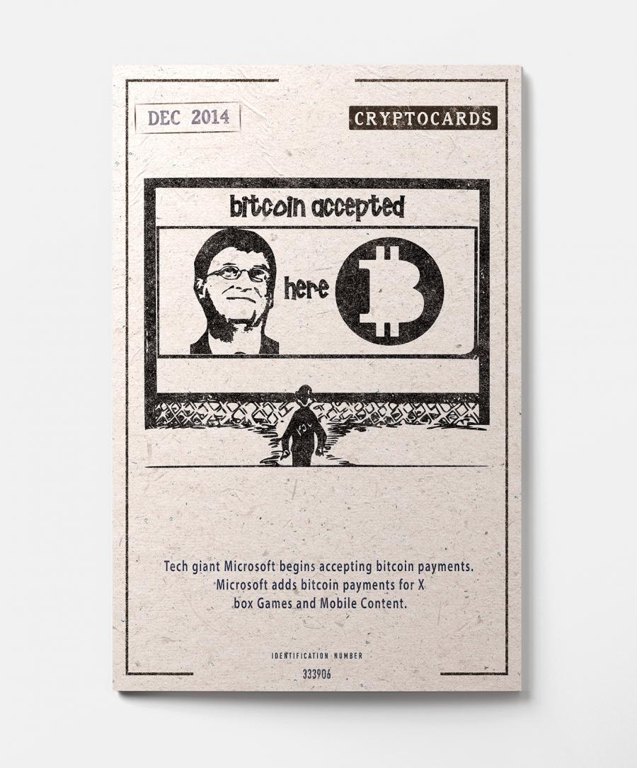 Microsoft accepts Bitcoin
