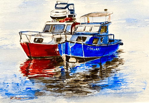 Floating Boats