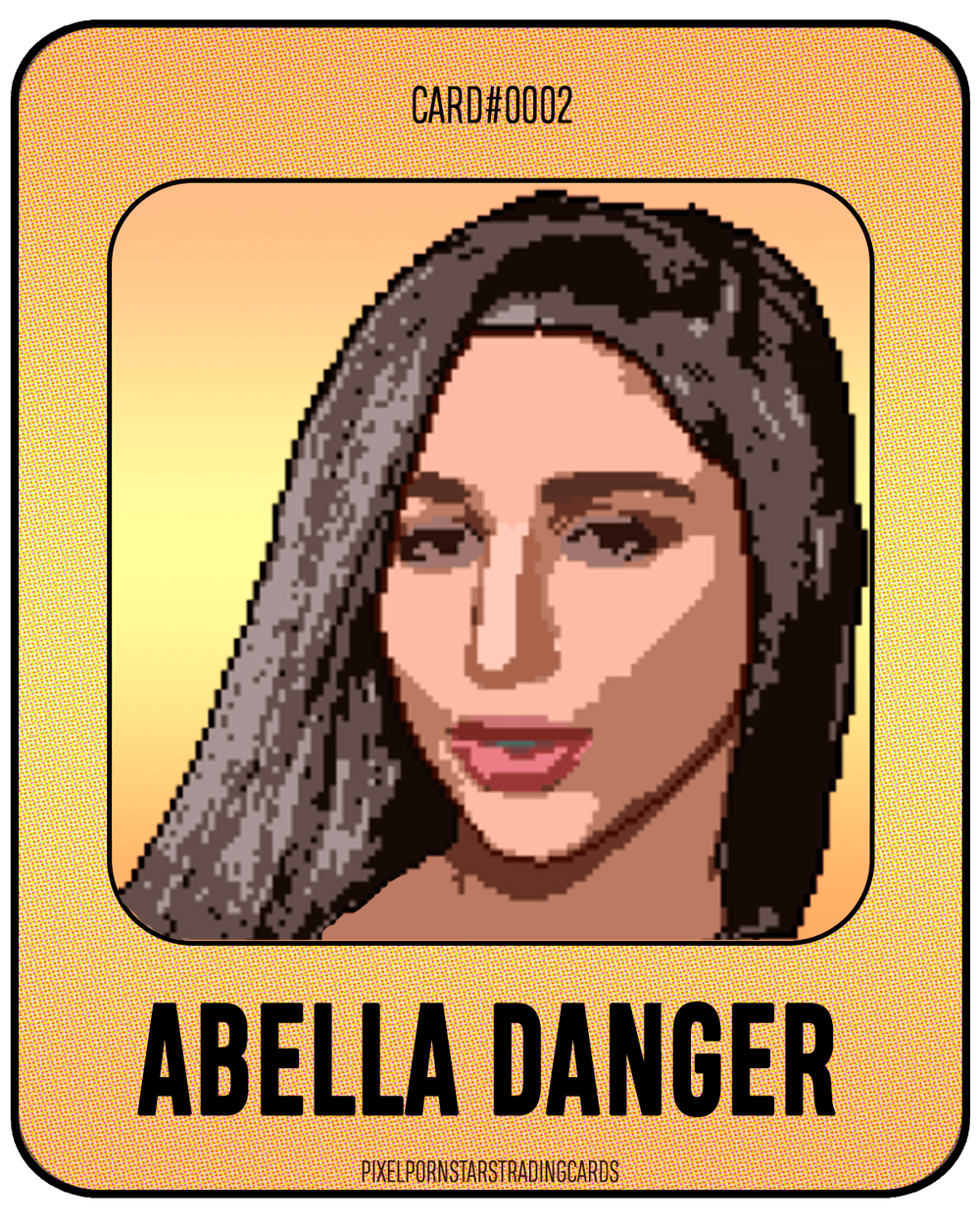 CARD#0002 ABELLA DANGER TRADING CARD - Pixel Pornstars Trading Cards |  OpenSea