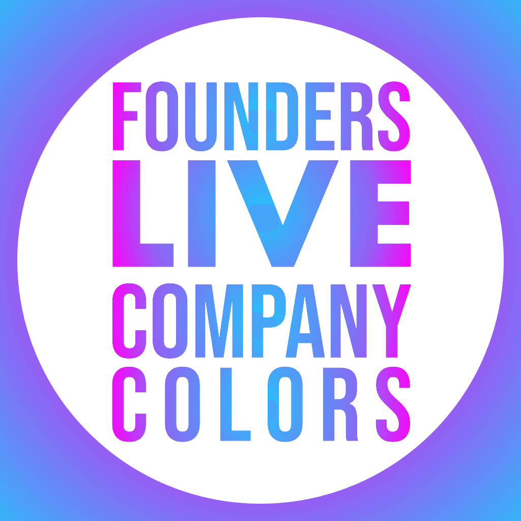 Founders Live Company Colors