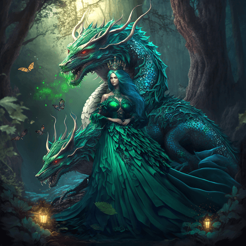 Dragon Two-headed Forest Keeper