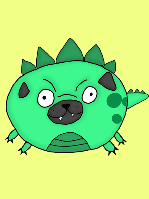 PugPop Dinosaur #011