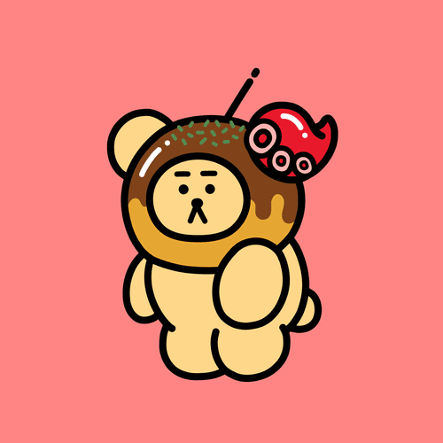 #06  takoyaki bear