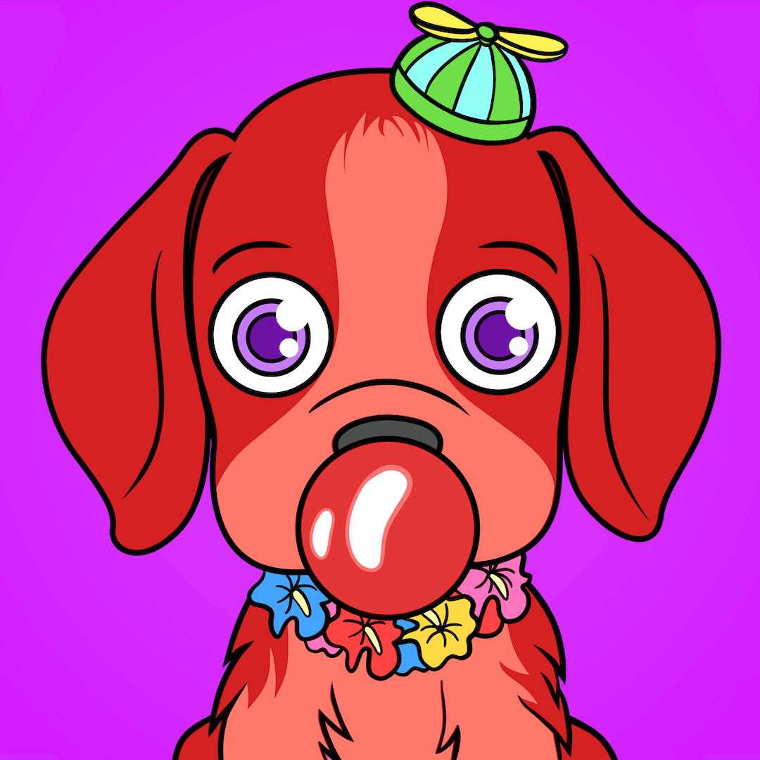 Bubblegum Puppy #7219