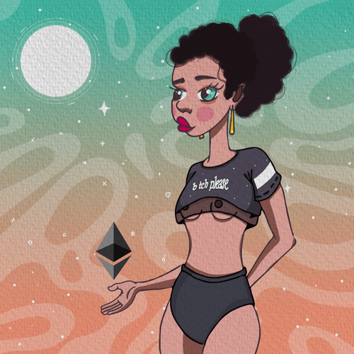 Aqua Lady #080