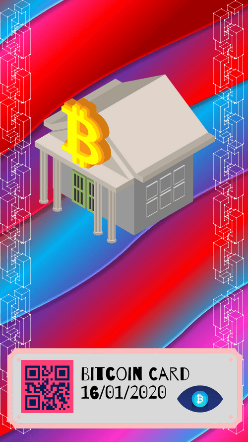 Bitcoin Card 3D  • #1/1