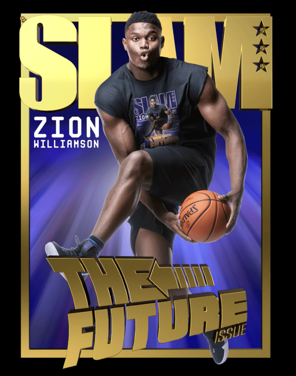 Zion Williamson: SLAM Future Issue GOLD (#5 of 20)