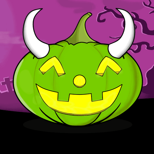 Spooky Pumpkin #498