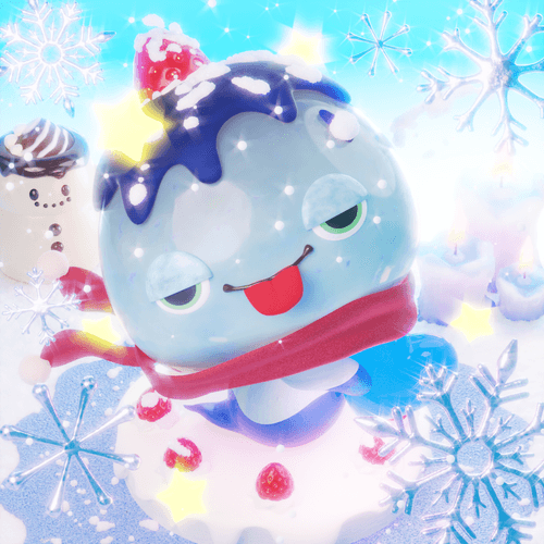 CNPcake #00353 Mitama-Blue-MF