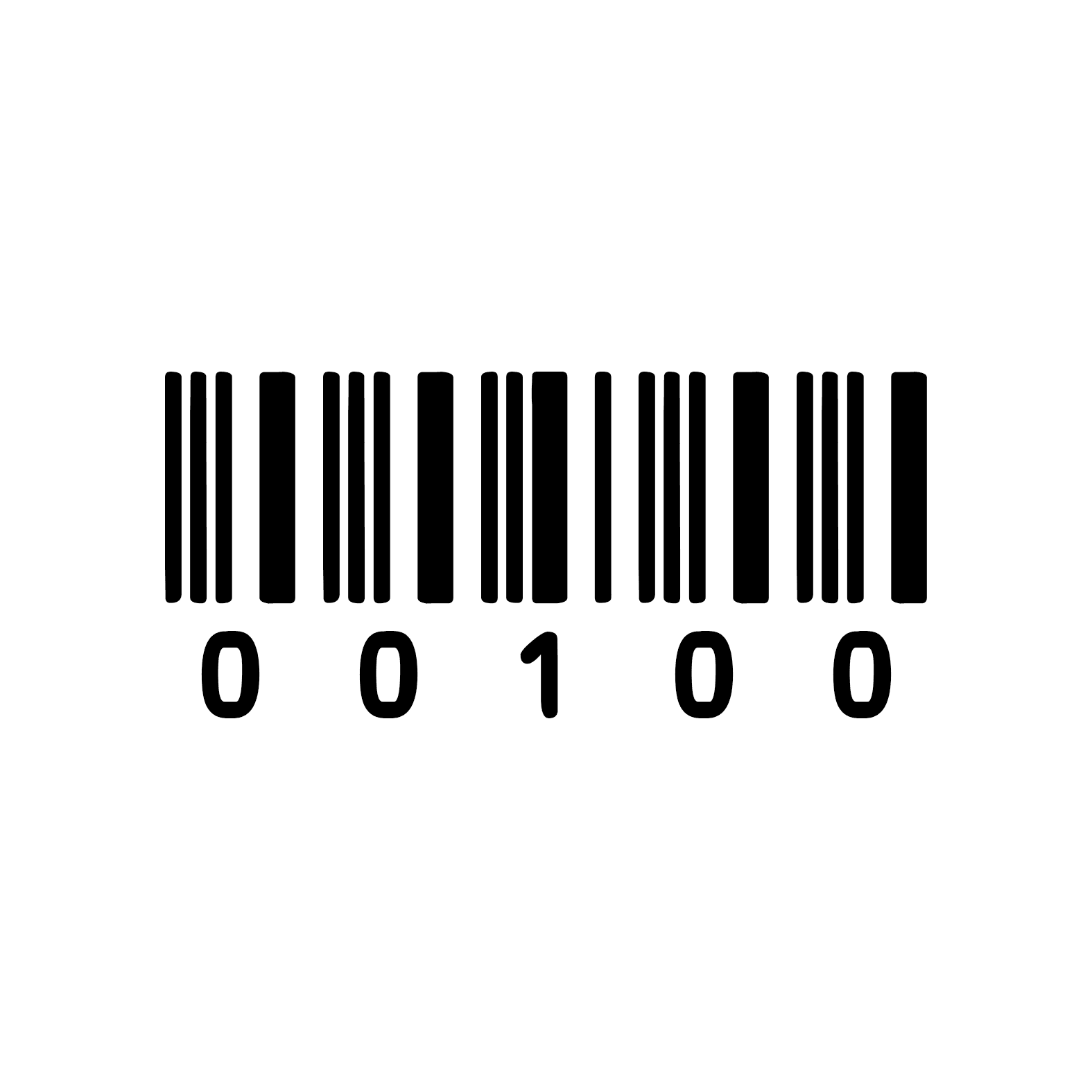 10000 Numbers Barcode #100