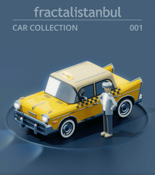 Car 001 - Yellow 08/50