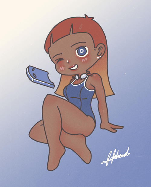 Swim Paper doll #6