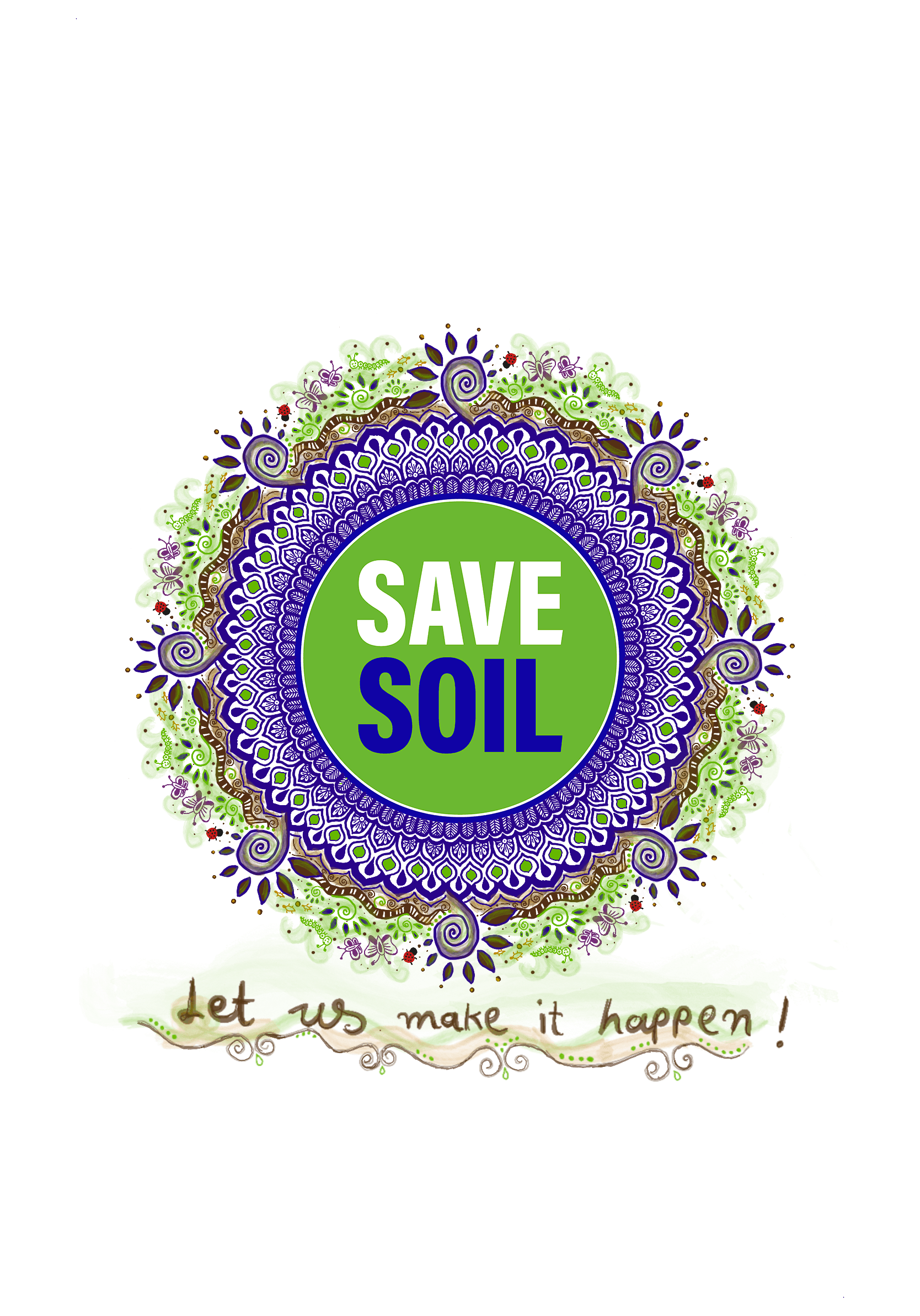 #SaveSoil Artwork V5 -  @mandalabynetraach