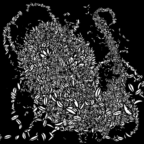 Generative Ink Art af Brockbrock