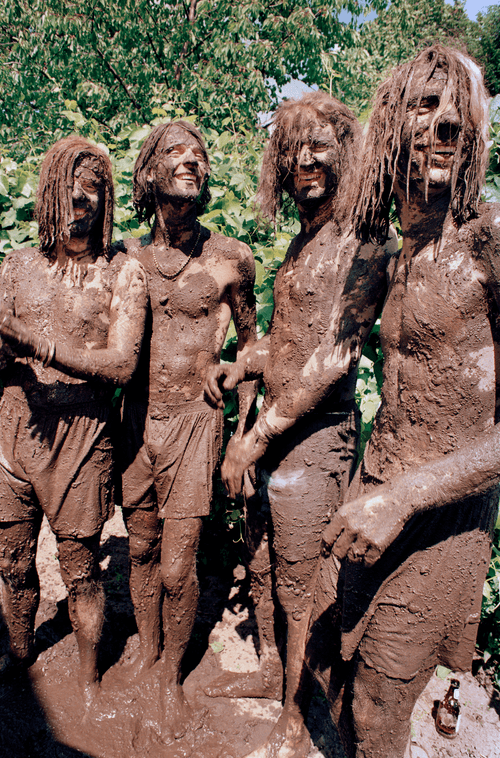 Mudhoney, Tad’s backyard, Seattle, 1989