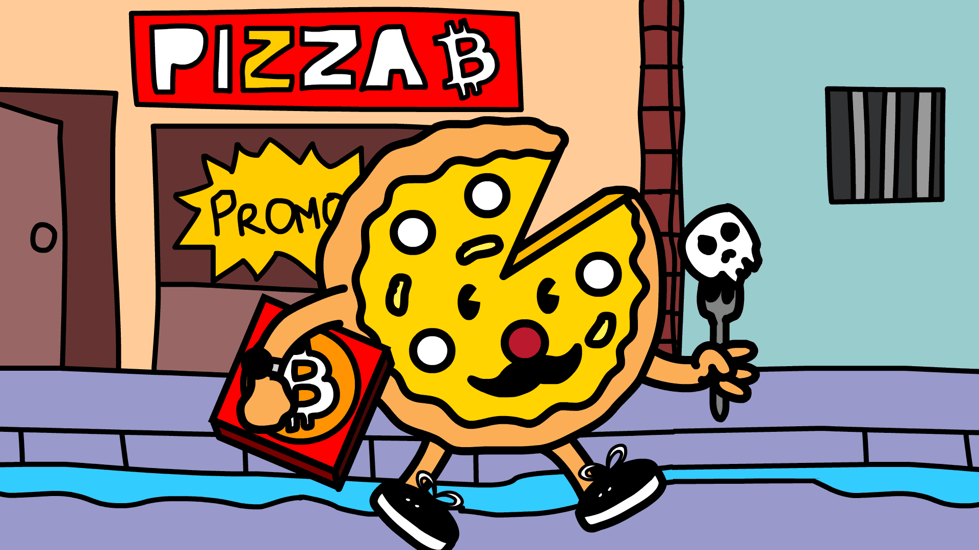 BITCOIN PIZZA - CHEESE