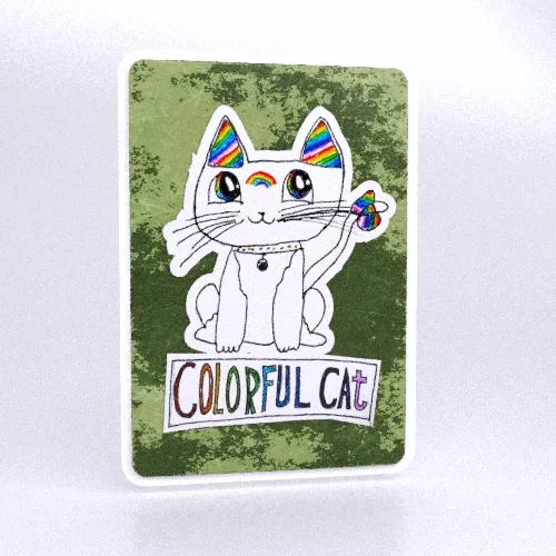 Colorful Cat #115