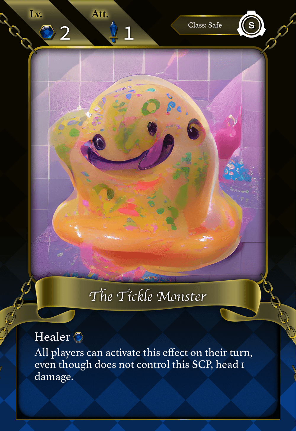 SCP-999] The Tickle Monster - SCP: End of Magic - Official Card