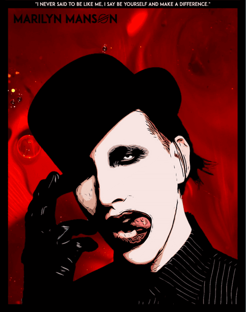 Rockstar #004 - Marilyn Manson (Mansøn)