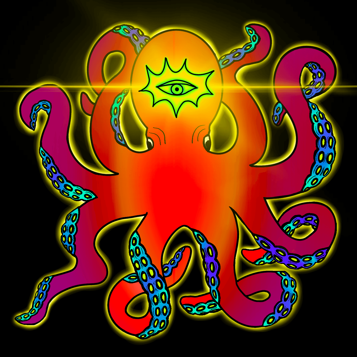 Third Eye Octopus #031