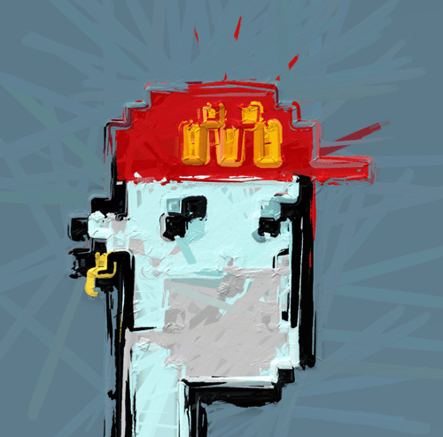 Fast Food Splatter Punk 250