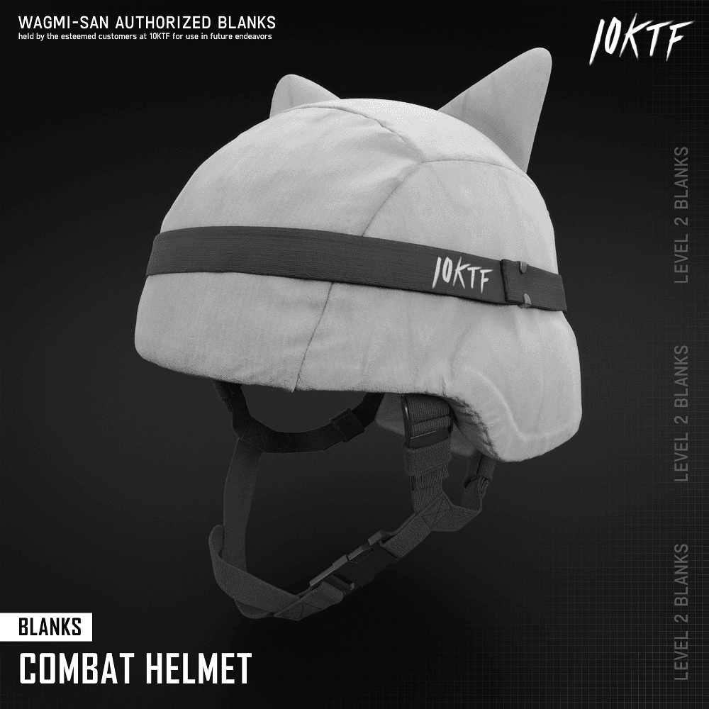 Blank Combat Helmet