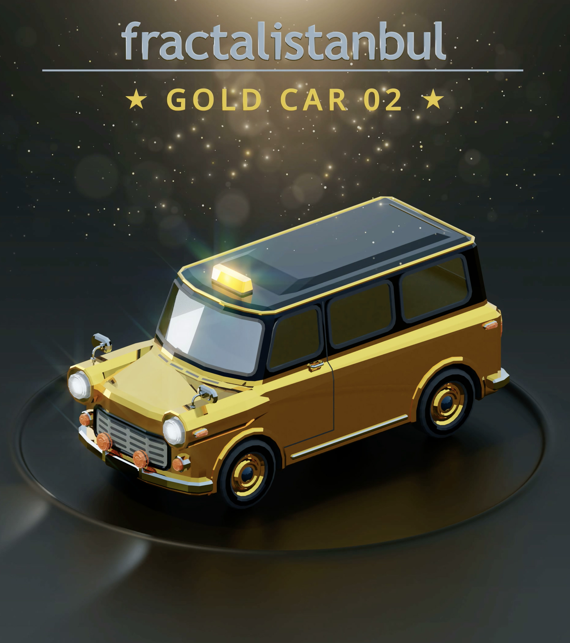 Gold Car 02 - 01/10