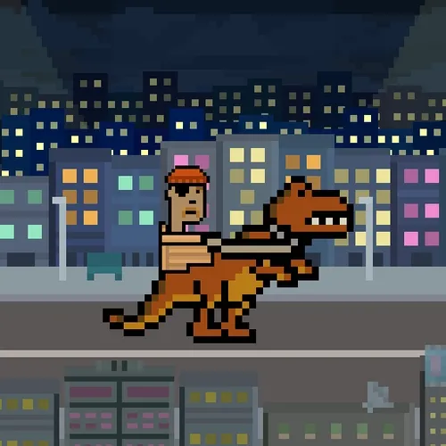 CryptoPunk #0078 In City