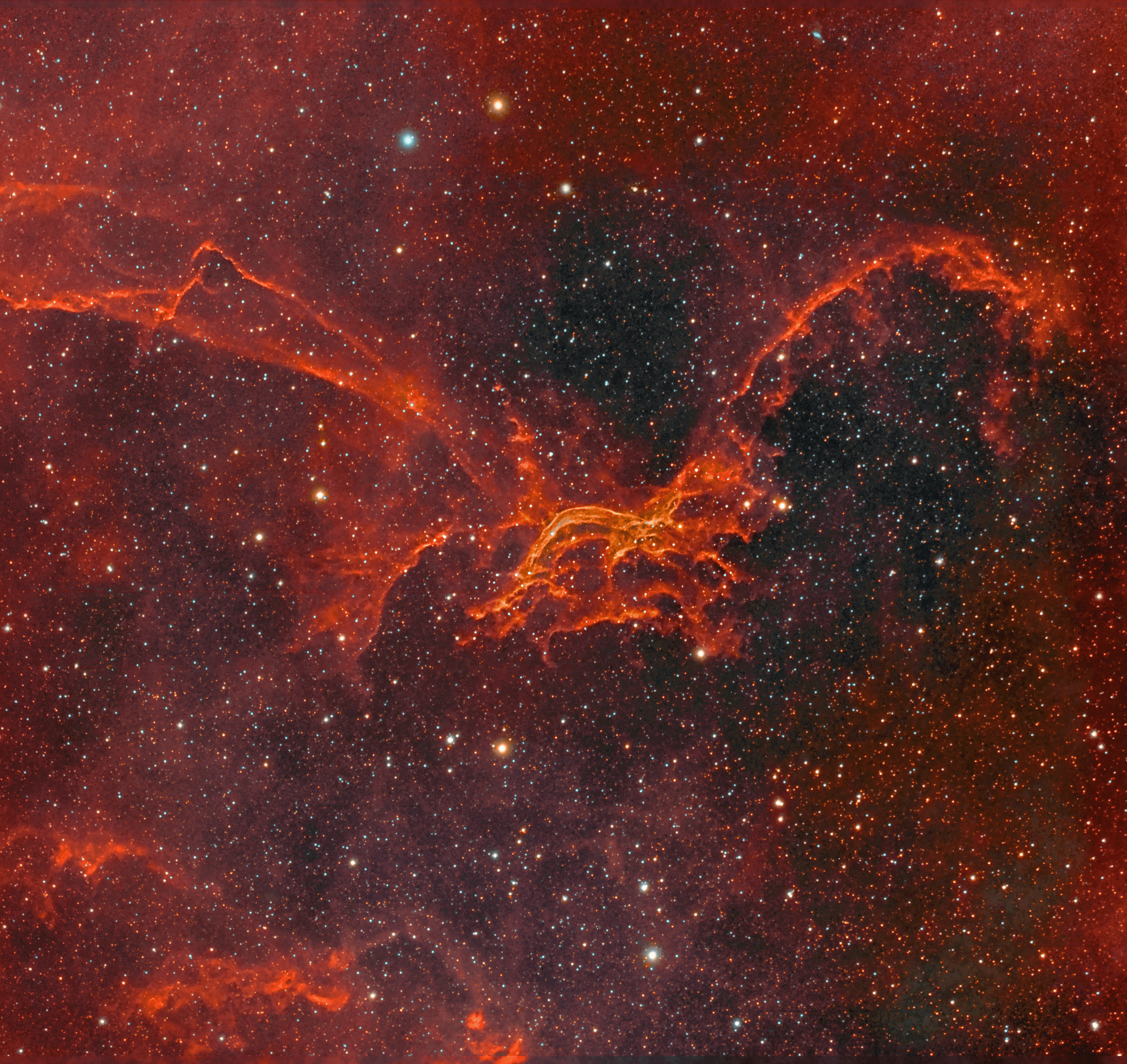 Sharpless 114, Flying Dragon Nebula