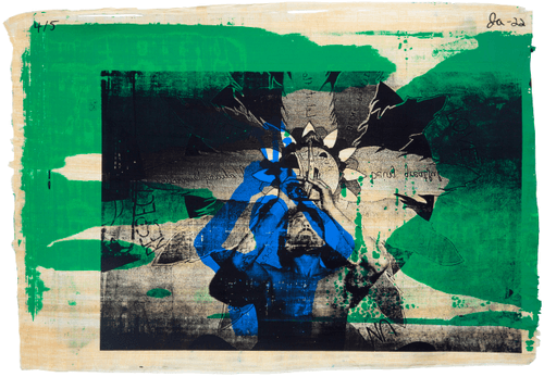 Justin Aversano - Three of Coins - Physical Tarot Scroll - 4/5