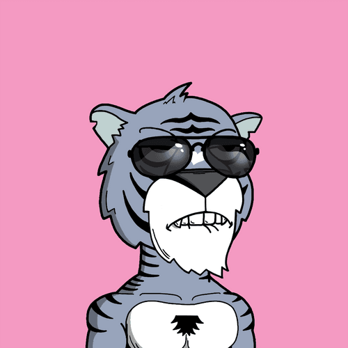 Grouchy Tiger Social Club #6152