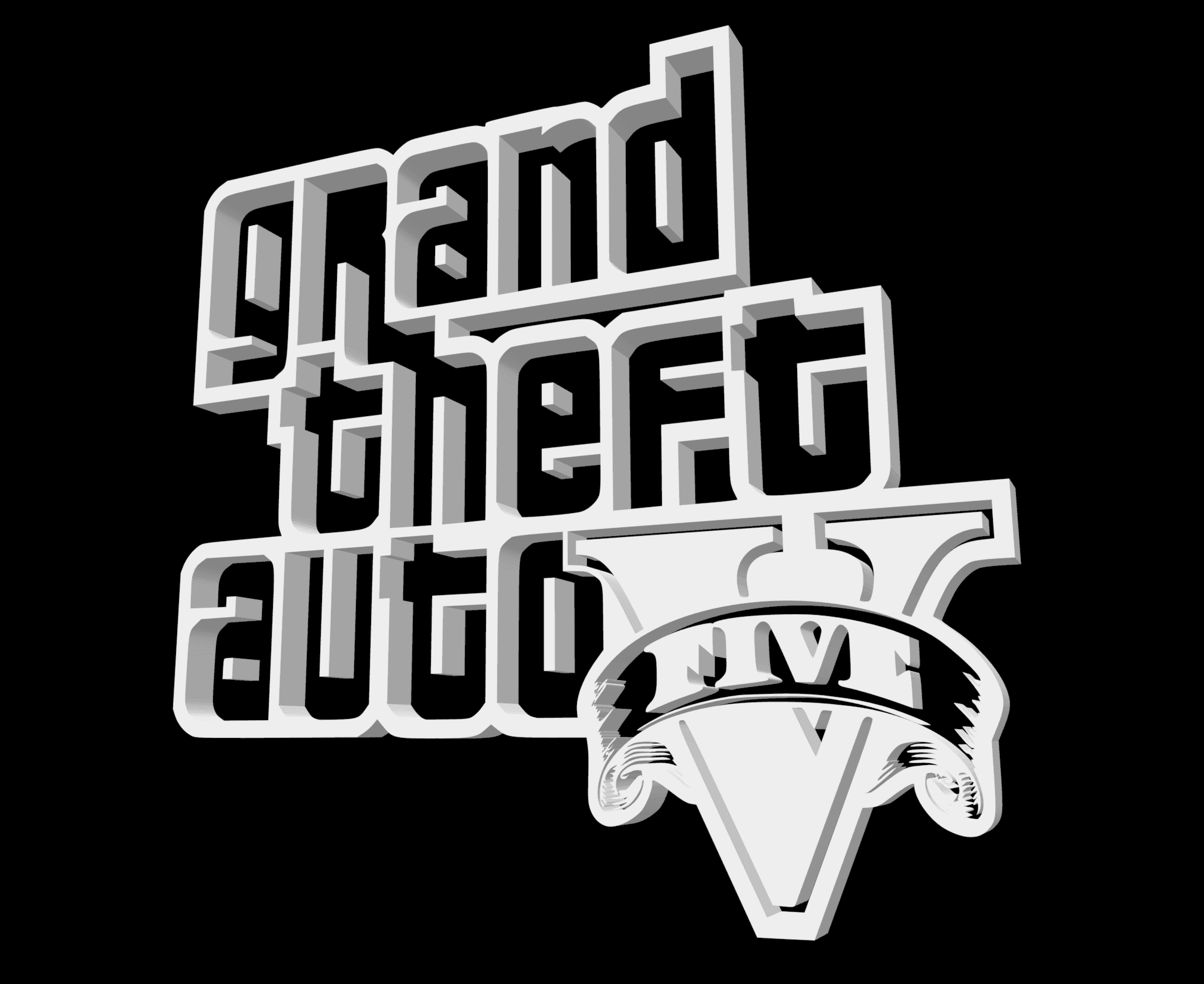 GTA 5 3D Logo - Collection | OpenSea