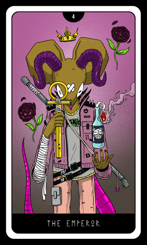 Rosko Sees the Future: The Emperor - Color Variant 02