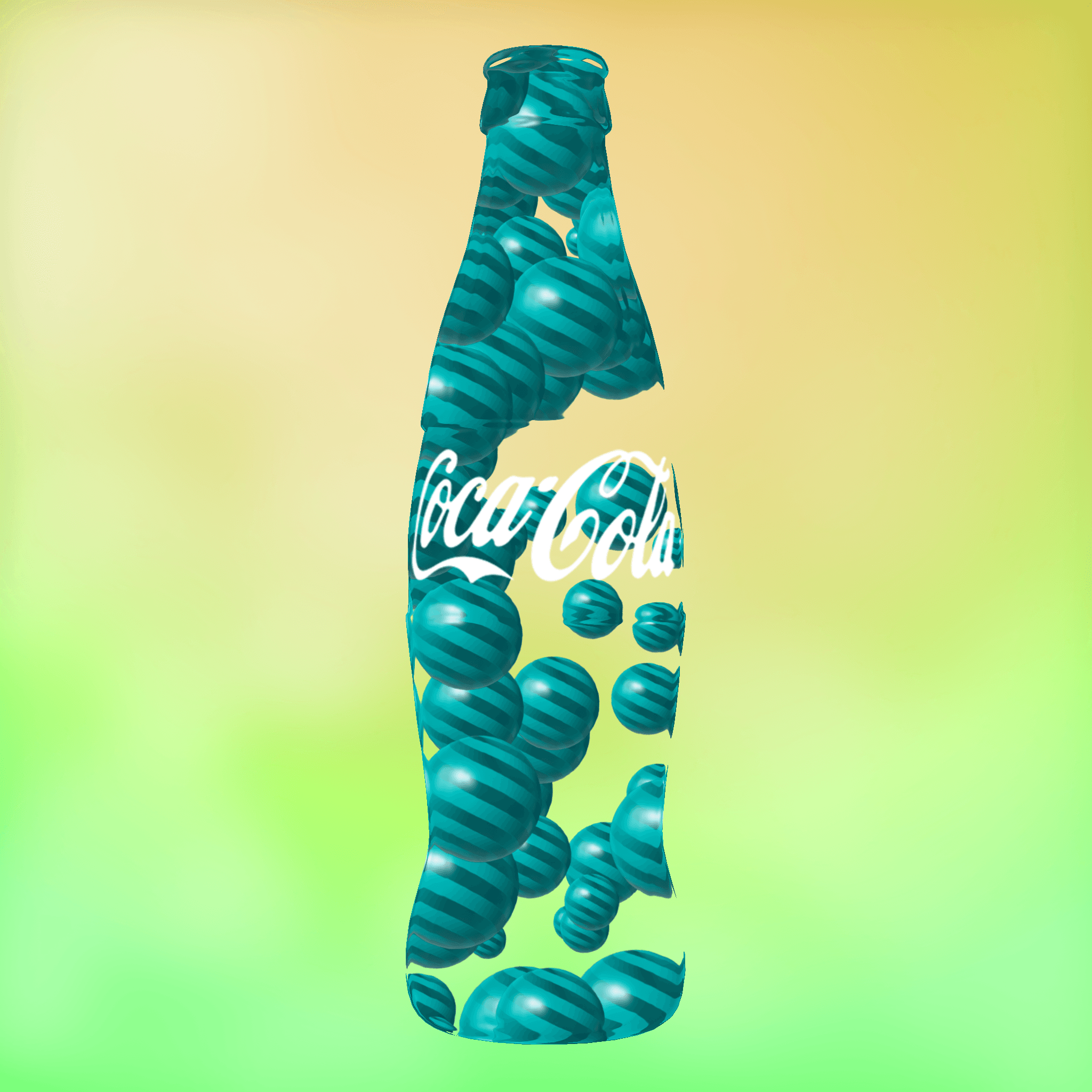 Coca-Cola Friendship Bottle #5308