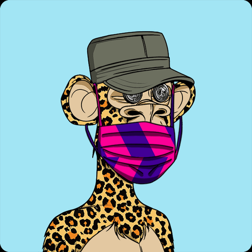 Covid Bored Ape #500