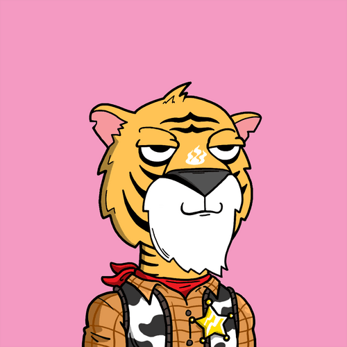 Grouchy Tiger Social Club #8728