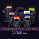 Corporation Agents - Collectible Animated Cards